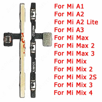 RikeyFor Xiaomi Mi Mix 2 2S Max 3 4 A1 5X A2 Lite 6X A3 Tắt tiếng, phụ tùng thay thế mới, nút bên, s