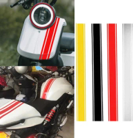 Motorcycle Fuel Tank Sticker DIY Stripe Decal Tank Decal Reflective Stickers Motorcycle Styling Decoration Accessories 50*4.5cm