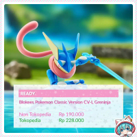 Blokees Pokemon Classic Version CV-L Greninja