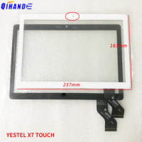 New 2.5D High Touch Screen For 10.1"Inch Tablet PC YESTEL X7 Android 8.1 MTK8121 Touch Panel Digitizer Glass Sensor Replace X-7