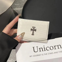 Beg Dompet Wanita Chrome Hearts / Beg Tangan Chrome Hearts chrome heart purse Wallets Selempang mone
