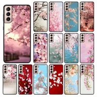 Japanese style Cherry blossoms funda For samsung galaxy S24 ULTRA S23PLUS S21 S20fe S20ULTRA S21Fe S22PLUS S23ULTRA cases