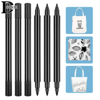 Acrylic Paint Pen Dual Fine Tip Pens Metallic Craftwork Painting Pen Acrylic Water Based Marker Pen Non Fading Graffiti Brush