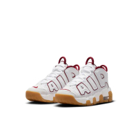 【NIKE 耐吉】運動鞋 童鞋 中童 兒童 AIR MORE UPTEMPO PS 白紅 FJ2847-100