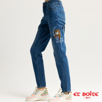 ET BOITE箱子 BLUE WAY – 星盤下的DORA中腰丹寧男友褲(中藍)