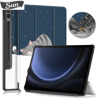 Case for Samsung Galaxy Tab S9 FE+ Plus 12 4 Smart Cover for Samsung Galaxy Tab S9 FE Plus 12.4 inch Tablet Case Funda SM-X610