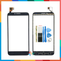 High Quality 5.0" For Alcatel One Touch Idol 2 6037 OT6037 Touch Screen Digitizer Front Glass Lens Sensor Panel