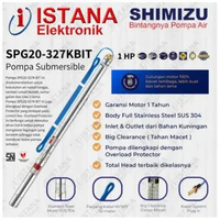 SHIMZU POMPA AIR SATELIT/SUBMERSIBLE 3 INCH 1 HP SPG20-327KBIT