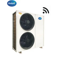 Poland Canada Hot R32 Inverter Air Source Water Heating Cooling Heatpump Heater With to Wifi Low Temperature EVI split Heat Pump