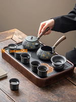 【可開發票】唐豐2023新款百福側把紫砂茶具套裝輕奢高檔高端家用功夫泡茶壺