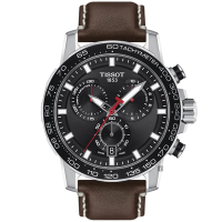 TISSOT 天梭 官方授權 Supersport 計時手錶 迎春好禮-45.5mm T1256171605101