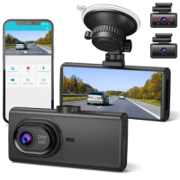 AZDOME M560 3 Channel 4K Dash Cam, 4 IPS Touchscreen Built-in eMMC 12 –  AZDOME Official Stores