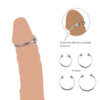 Male Foreskin Corrector Resistance Ring Delay Ejaculation Penis Rings Sex Toys for Men Cock Ring Male Foreskin Corrector Resista