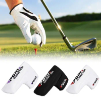 1pc Putter Head Cover Thick Fur Interior Ultimates Club Protection Golf Club Headcover Easy-to-Clean PU Golf Accessories