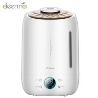 Deerma Aromatherapy humidifier diffuser Ultrasonic Fog 5l Quiet Aroma Mist Maker Led Touch Screen Timing Function air Humidifier