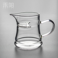 玻璃公道杯耐熱加厚功夫茶具套裝 帶過濾茶漏分茶器 茶海公杯配件
