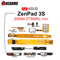 For ASUS ZenPad 3S Z500KL ZT500KL P001 Rear And Front Camera Loudspeaker With Signal Antenna + LCD Connnet MainBoard Flex Cable