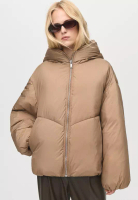 Mango 短款寬鬆連帽風褸