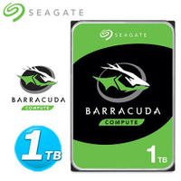 【現折$50 最高回饋3000點】Seagate 3.5吋 1TB 【BarraCuda】新梭魚桌上型硬碟 (ST1000DM014)