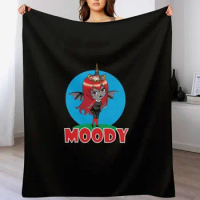 Iamsanna moody Throw Blanket