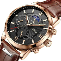 Jam Tangan Pria Anti Air Luxury Full Steel Sport Quartz Business Water Proof Casual Watch Jam Tangan