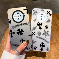เคสโทรศัพท์, สำหรับ VIVO S1 Pro, 2 in 1 สมาร์ทโฟน, วัสดุ TPU อ่อน, ความหรูหราแบบไขว้, การออกแบบสุนทร