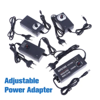 Adjustable Power Supply AC DC 220V To 3V 5V 6V 9V 12V 15V 18V 24V 1A 2A 3A 5A Universal Power Adapter Supply Charger Adapter