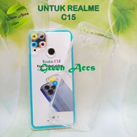 SILIKON ( REALME C15 ) CASE ANTI CRACK BENING / SOFTCASE / SOFT CASE / CASING HP HANDPHONE