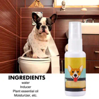 Portable Dog Training Toilet Potty Pet Puppy Litter Toilet pet defecation inducer Spray Stool Location Spray Indoor