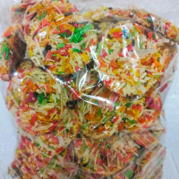 1 kg kerupuk grandong mentah - kerupuk bulat - kerupuk mekar - kerupuk goreng