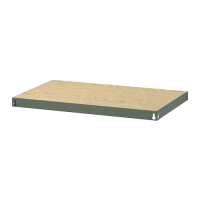 BROR 層板, 灰綠色/松木合板, 84x54 公分