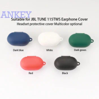 for JBL TUNE 115TWS Case Silicone T115 Earphone Wireless earbuds case headphone cover Protective Covers