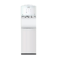 Sanken HWD-H231G-WH Dispenser Duo Galon Bawah Atas Oasis Stainless Steel