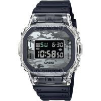 CASIO 卡西歐 G-SHOCK 透明迷彩 經典方形電子錶 送禮推薦 DW-5600SKC-1