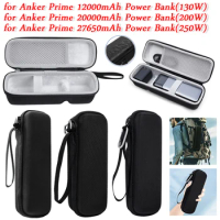 Carrying Case for Anker Prime with Hand Rope Shockproof EVA Hard Protective Storage Bag for Anker Prime 20000mAh Power Bank 200W