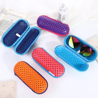 [Clearance]Elastic Strap Swim Goggles Case Lightweight Goggle Case Swim Goggle Case with Zipper Clos
