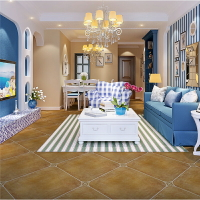 地中海瓷磚仿古磚600x600客廳臥室服裝店自帶花角防滑田園地板磚