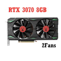 RTX 3070 8GB RTX 3070 8GB NVIDIA GPU 8Pin GDDR6 256bit HDMI*1 DP*3 PCI Express 4.0 x16 rtx 3070M 8gb Gaming Video card