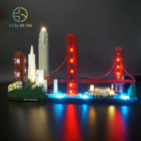 Kyglaring Led Light Up Kit For LEGO 21043 Architecture San Francisco Light Set (NOT Include The Model)