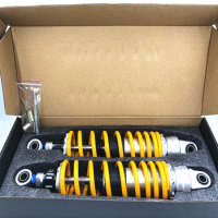 13inch 330mm 8mm spring Motorcycle Rear Shock Absorbers for Honda Yamaha CB400 VF750 FZX750 XJR400 XJR1200 suzuki Yellow+silver