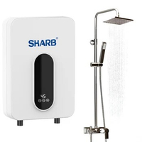 RYK,Water Heater Shower Instant Electric Water Electric Water Heater 5500W Digital Display For Bathroom