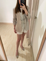 A & D Wms 0099 Elle Blazer - Multi Color