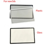 Black/ white Replacement Parts For NEW3DS NEW 3DS Glass Top lcd Protector Plastic