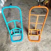 Troli Galon Gas Lori Dorong Besi Kuat Murah/Lori Gas Trolley Barang rata
