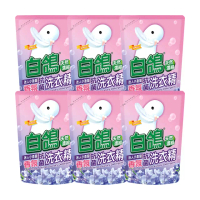【白鴿】天然濃縮抗菌洗衣精-補充包2000gx6包 任選1箱(尤加利防蹣/ 香蜂草防霉/ 小蒼蘭香氛）（型錄用)