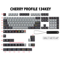 GMK-KEY Oblivion Keycap Cherry Profile For MX Switch GK61 64 68 108 6.25u Space bar Dye Sublimation Key Cap Whit 1.75u Shift Key