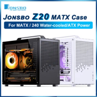 JONSBO Z20 MATX Case Detachable Handle Supports 240 Water-cooled 363mm Graphics Card Side Transparen