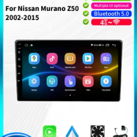 2K Screen No 2din For Nissan Murano Z50 2002 - 2015 Car Radio Multimedia Video Player Navigation Auto Stereo GPS Android 13