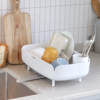 韓國製造 nineware 迷你款碗盤瀝水籃