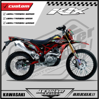 Sticker Decal KLX BF full body - Stiker Dekal KLX BF Hologram 001